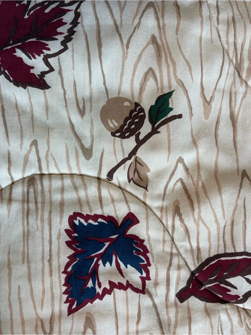 Vintage True Grit Kimlor Mills Woodland Animal Comforter Full Double Cabin Lodge